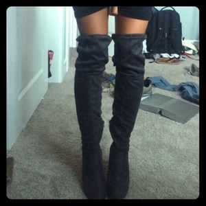 Catherine Malandrino thigh high boots